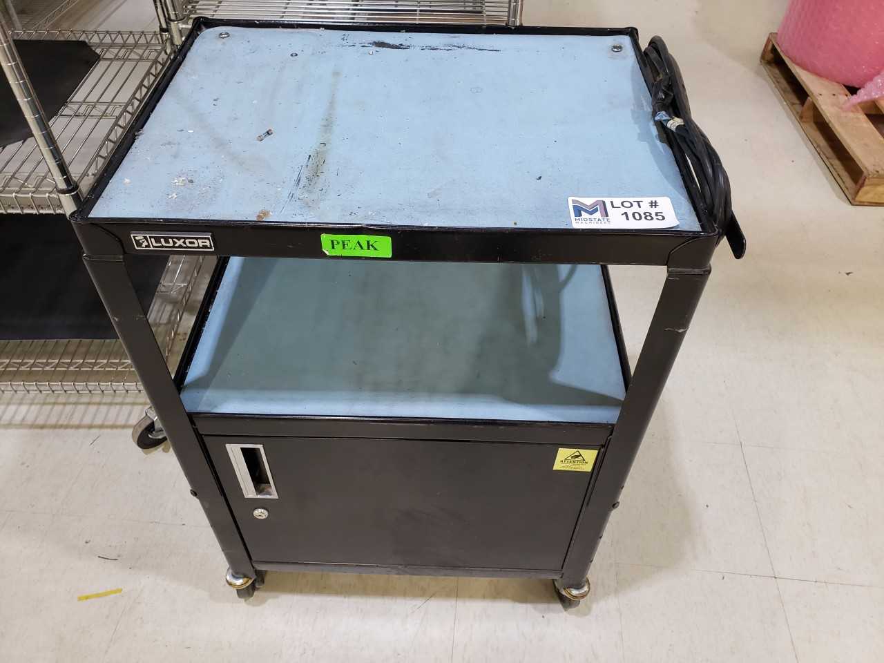 Luxor Rolling Cart, With Contents - MISCELLANEOUS Luxor Rolling Cart, With Contents - MISCELLANEOUS