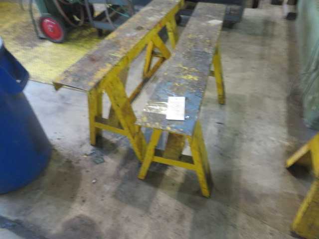 (2) Metal work horses - MISCELLANEOUS