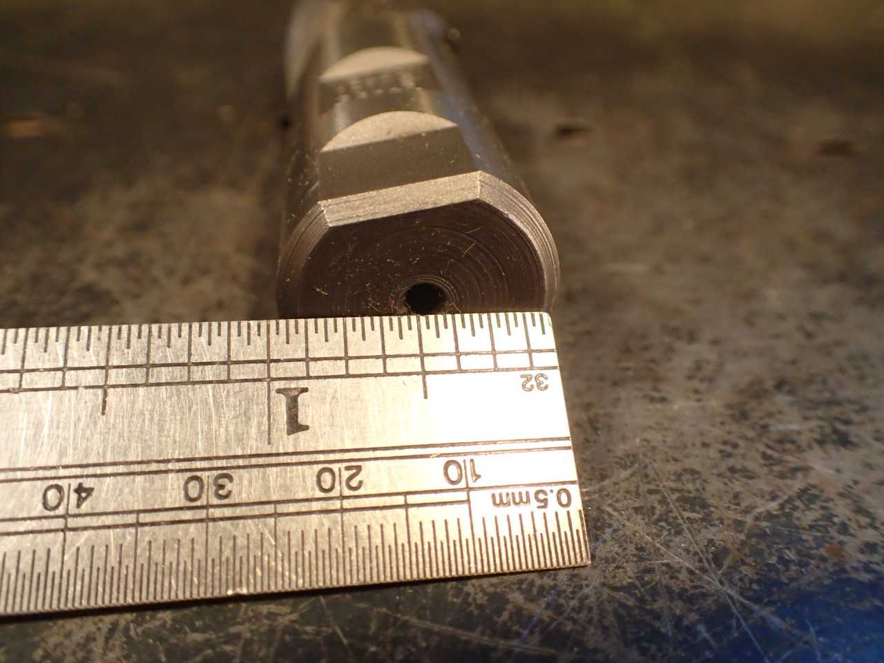 Weldon 1-1/8" 2-Flute Center Cutting End Mill 1-5/8" Shoulder 1" Shank B36-7 USA - MILLING TOOLS