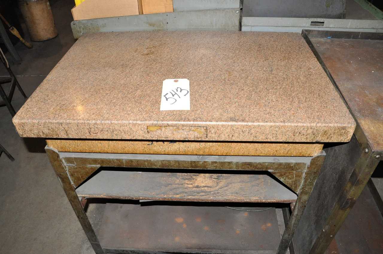 Granite Surface Plate on Stand - PROCESS EQUIPMENT
