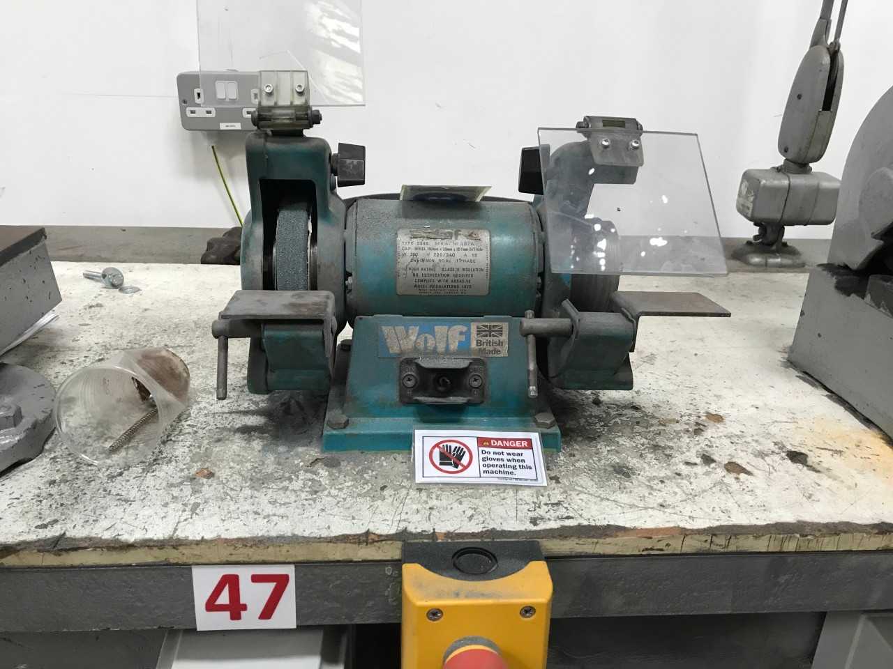 Wolf Bench Grinding Machine - GRINDING MACHINES