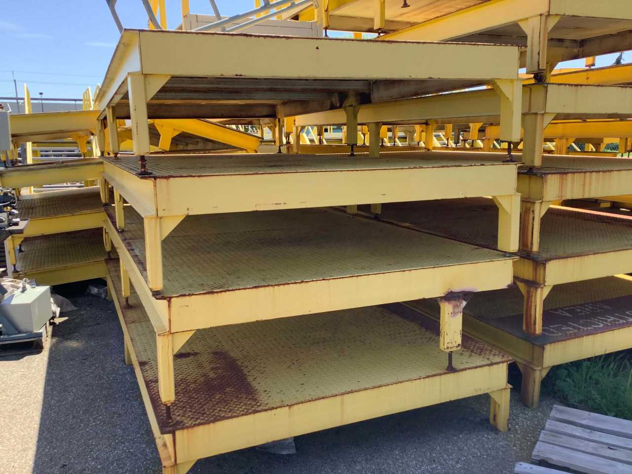 Steel Platform (Dimensions: 144"x71"x18.5") Platform - SCALES