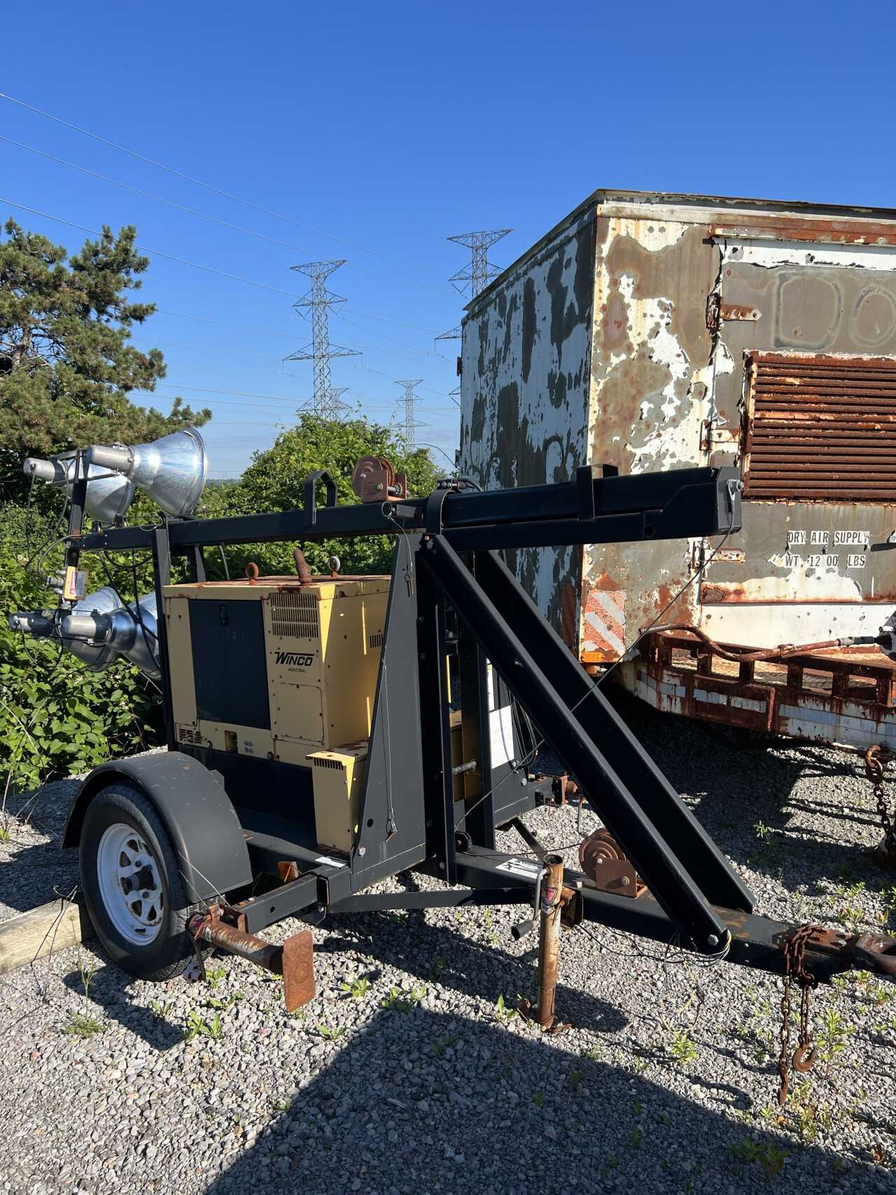 Lot of Winco Diesel Generator - STANDBY POWER GENERATOR