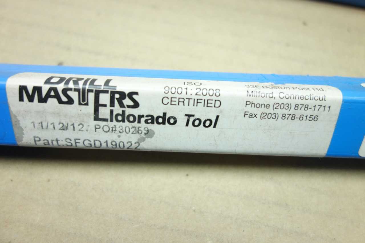 LOT OF 17 DRILL MASTERS ELDORADO GUN DRILL BIT - WORKHOLDING