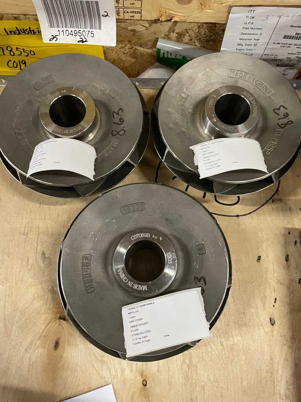 NEW - INDUSTRIAL PUMPS + ITT GOULDS PARTS - $400K VALUE - PUMPS