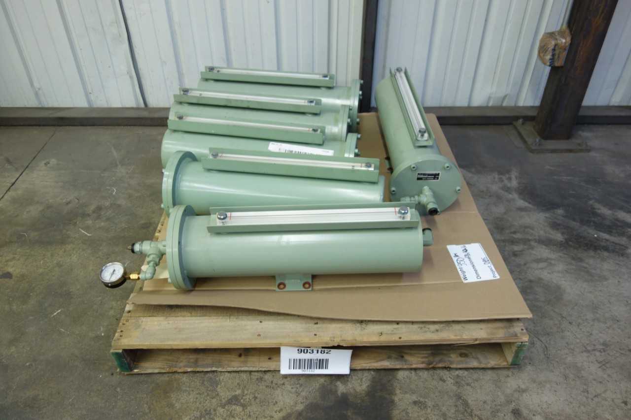 LOT OF 6 MASUDA 3904-246 VACUUM TANKS - PROCESS EQUIPMENT