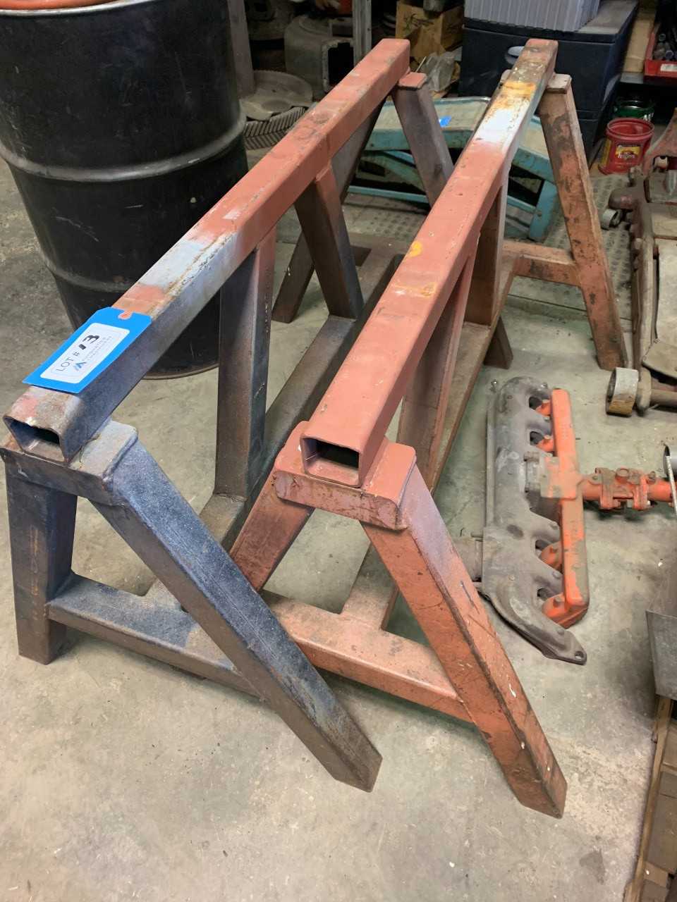 Metal Saw Horse x 2 - METAL SAWS