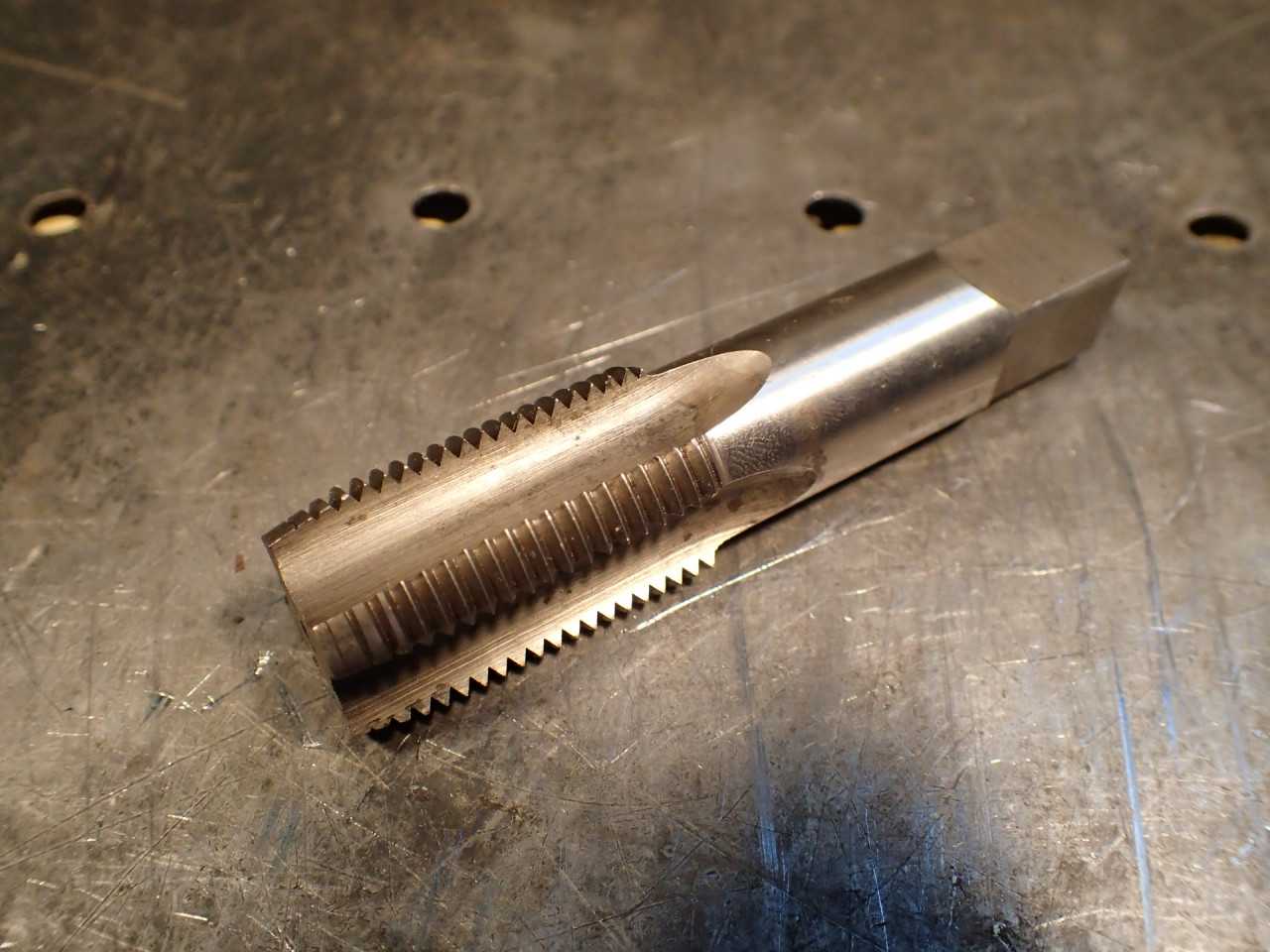Wood & Spencer 1/2" -14 NPSF NPS Fuel Dryseal Straight Pipe Hand Thread Tap USA - MACHINING TOOLING & PARTS
