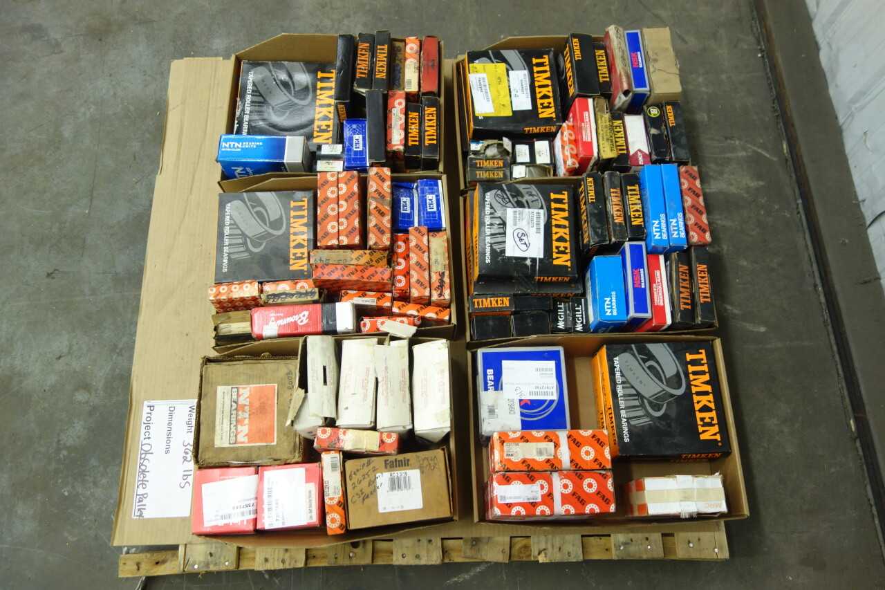 PALLET OF ASSORTED BEARINGS - BEARINGS