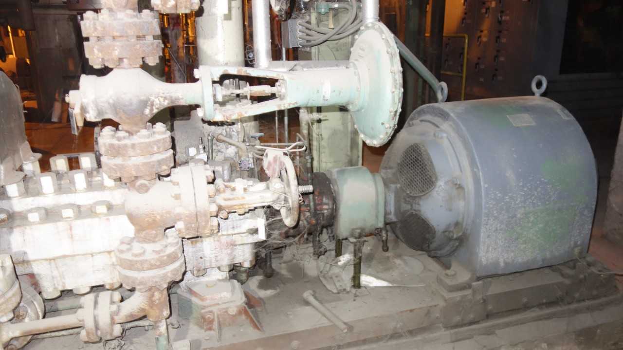 INGERSOLL RAND 4X11 825GPM 700HP 2300V-AC BOILER FEED PUMP MOTOR - CENTRIFUGAL PUMP