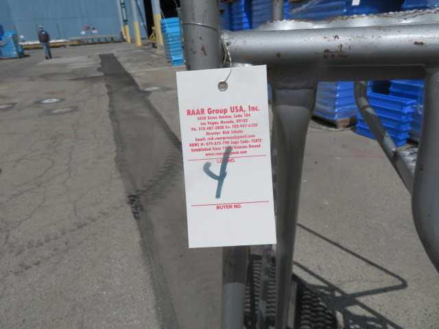 Aluminum Ladder on Wheels - PLANT & FACILITY EQUIPMENT