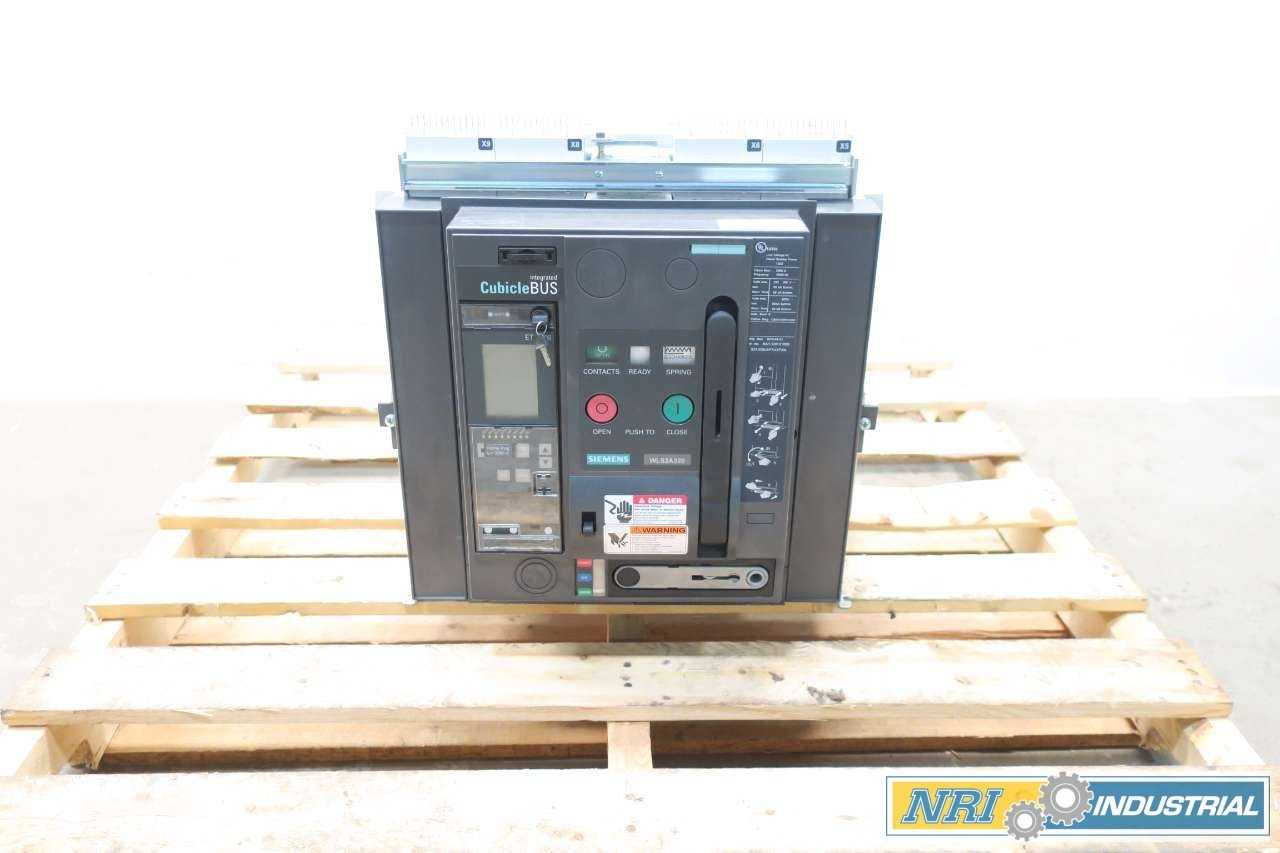 SIEMENS WLS2A320 CUBICLEBUS 2000A 600V-AC CIRCUIT BREAKER - CIRCUIT BREAKERS SIEMENS WLS2A320 CUBICLEBUS 2000A 600V-AC CIRCUIT BREAKER - CIRCUIT BREAKERS