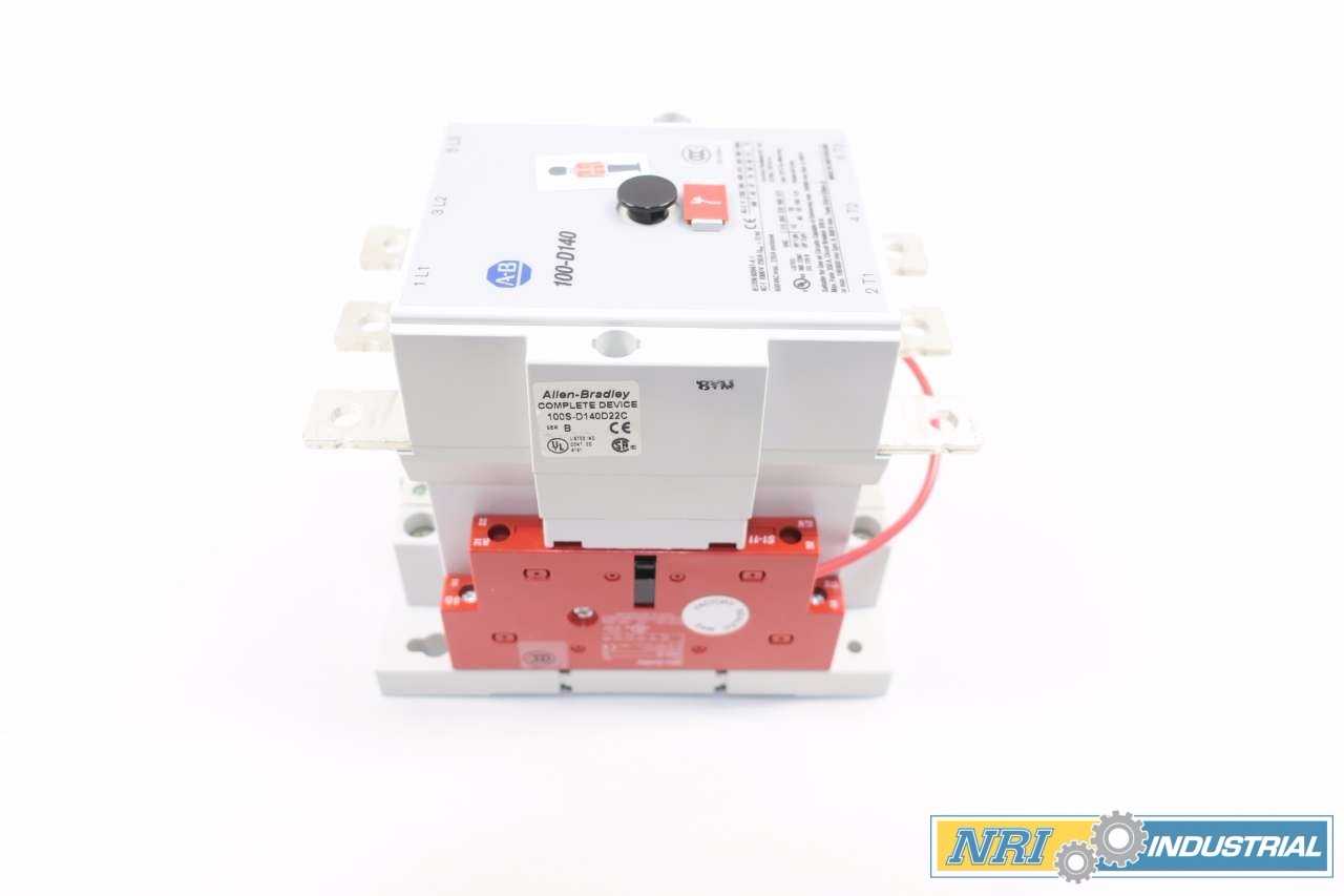 ALLEN BRADLEY 100S-D140D22C CONTACTOR - CIRCUIT BREAKERS