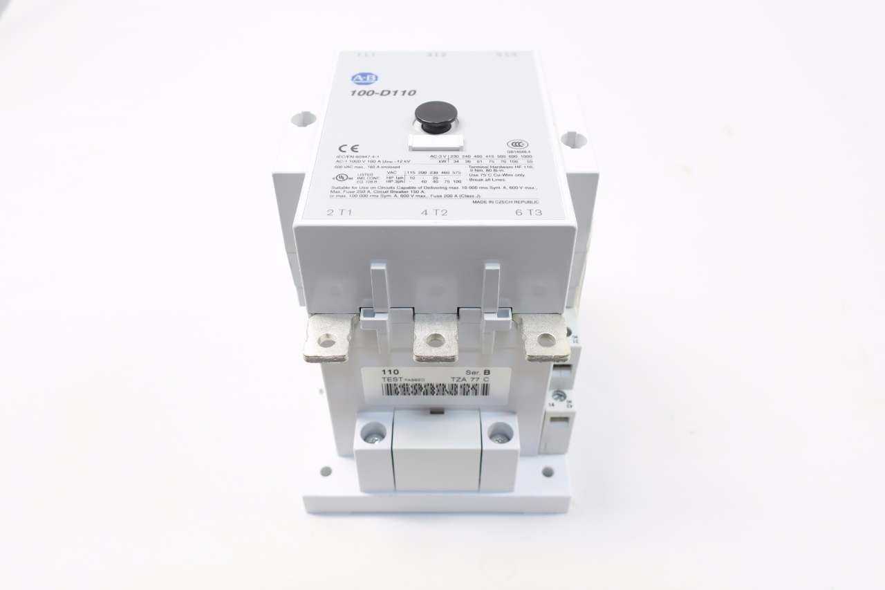 ALLEN BRADLEY 100-D110 CONTACTOR - CONTACTORS