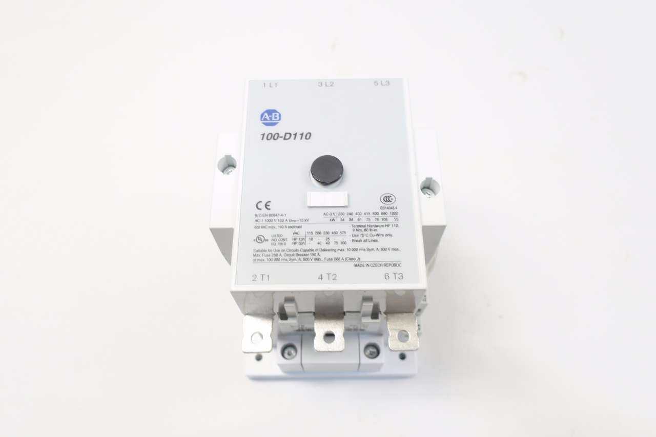 ALLEN BRADLEY 100-D110 CONTACTOR - CONTACTORS