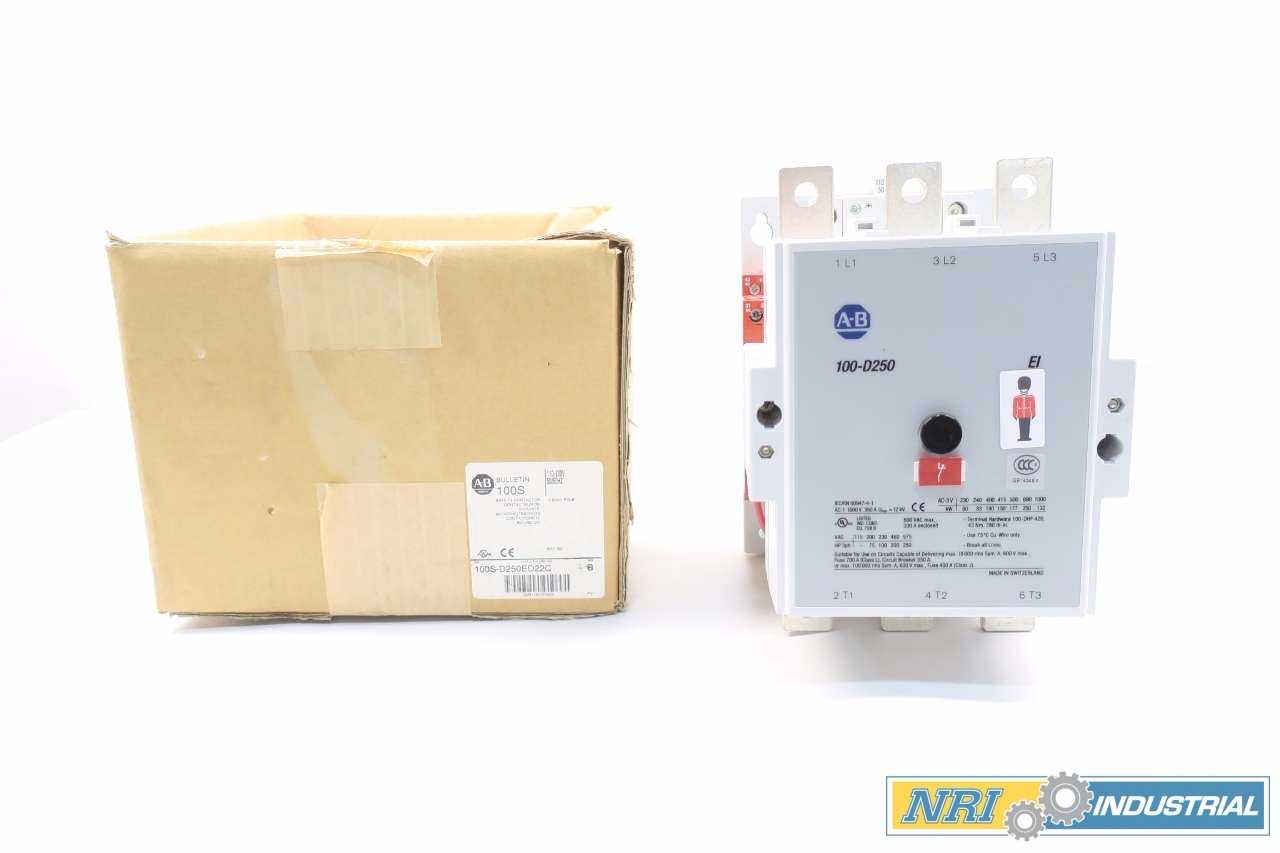 ALLEN BRADLEY 100S-D250ED22C CONTACTOR - CONTACTORS