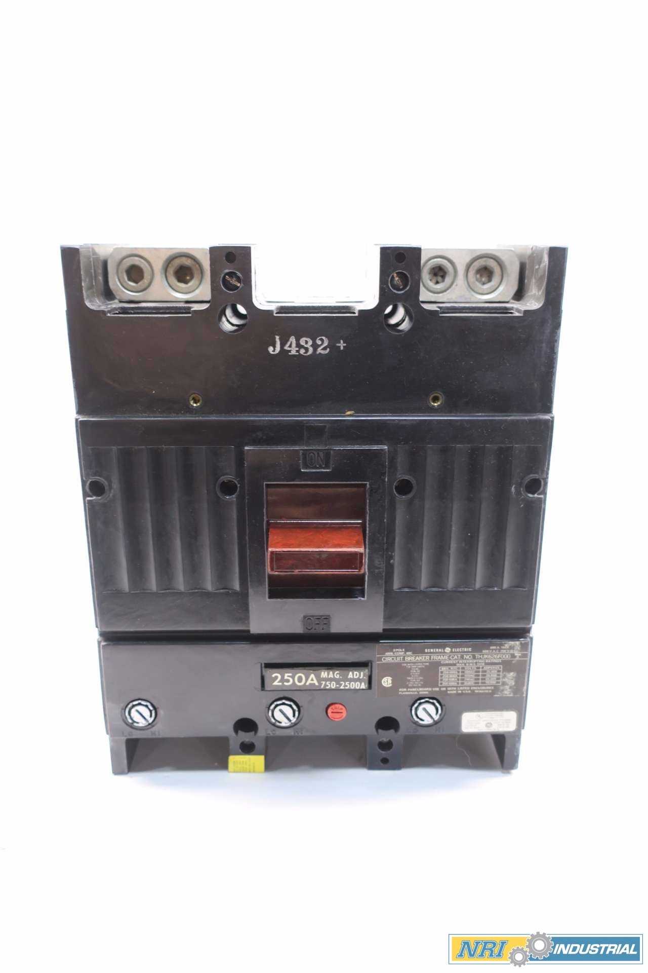 GENERAL ELECTRIC GE THJK626F000 CIRCUIT BREAKER - CIRCUIT BREAKERS