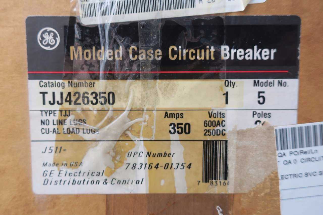 GENERAL ELECTRIC GE TJJ426350 CIRCUIT BREAKER - CIRCUIT BREAKERS