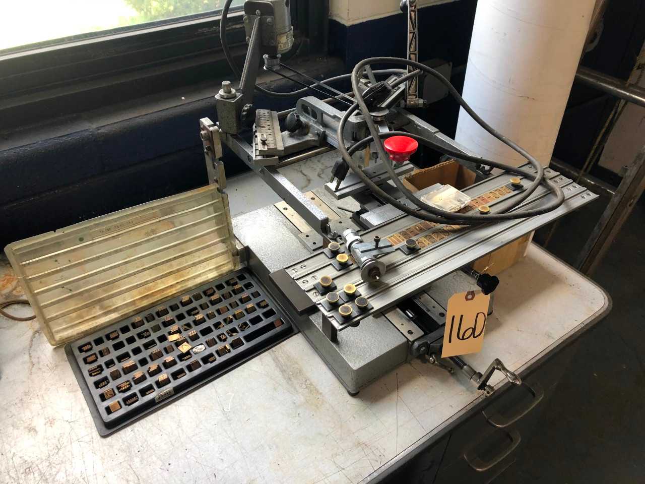 Emgravo-Graph with box full of Letters & Numbers - INDUSTRIAL PARTS