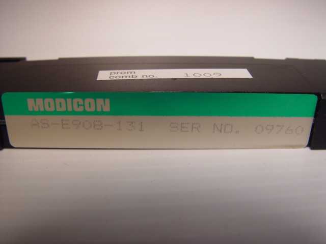 Modicon AEG AS-E908-131 Memory Module Executive I/O Cartridge 512 BIT 31 Drop - MISCELLANEOUS