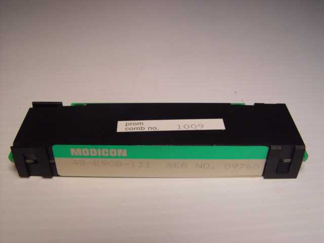 Modicon AEG AS-E908-131 Memory Module Executive I/O Cartridge 512 BIT 31 Drop - MISCELLANEOUS