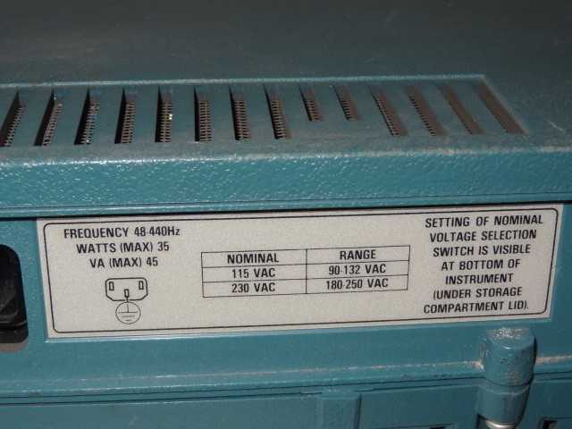 Tektronix 835 Programmable Data Communication Tester - MISCELLANEOUS