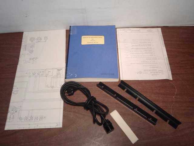 Siemens DTS-531R Distortion Test Set With Logic Diagraman - MISCELLANEOUS