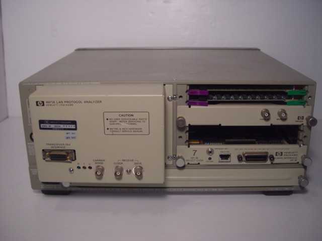 HP - Hewlett Packard 4971A LAN Protocol Analyzer. Options 001 & 002. - MISCELLANEOUS