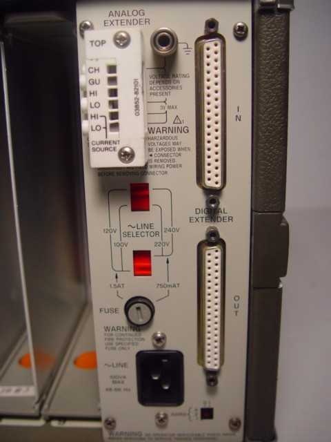 HP - Hewlett Packard 3853A Extender With (1) 44729A & (1) 44727A Modules - MISCELLANEOUS