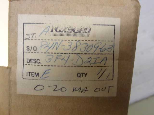 Foxboro 3F4-D2IA FIO Digital Current Converter Board QUAD 0-20MA Output A2049GP - MISCELLANEOUS