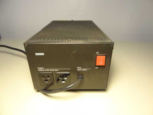 NCR 998-0627351 Constant Voltage Transformer 95-130V 250VA  Cat. 25-469-2 - MISCELLANEOUS