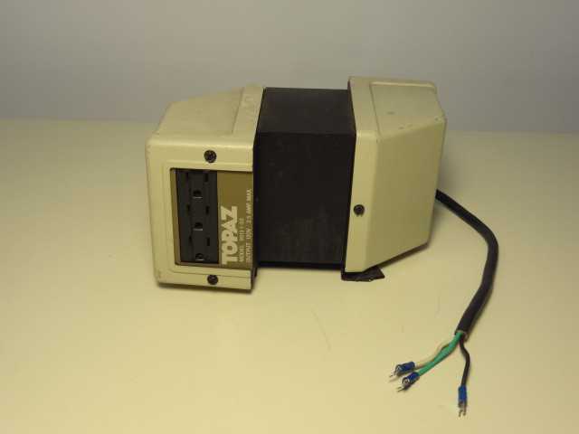 Topaz 95130-52 Current Transformer - Input 120V 60Hz - Output 120V 2.5 Amp - MISCELLANEOUS