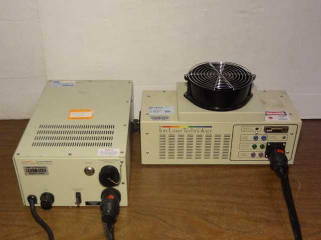Ion Laser Technology (ILT) 4550ACM-01 Laser Head With 5400B-115-01 Power Supply - MISCELLANEOUS