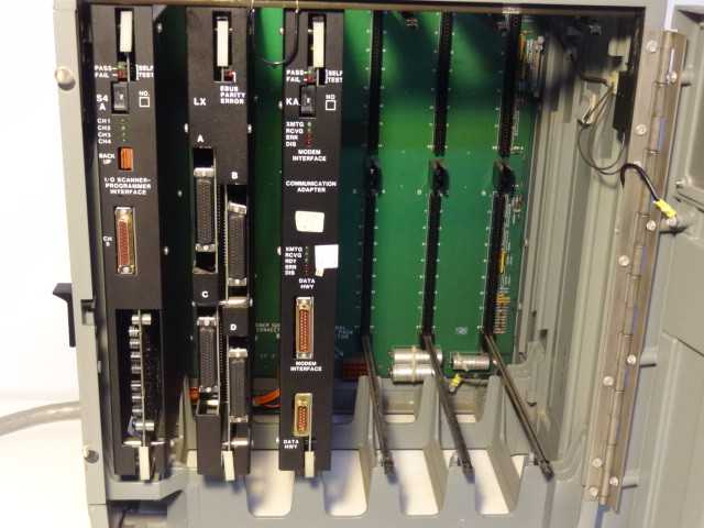 Allen Bradley 1775-A2 PLC-3 Expansion Chassis Programmable Controller W/ 3 Modu - MISCELLANEOUS
