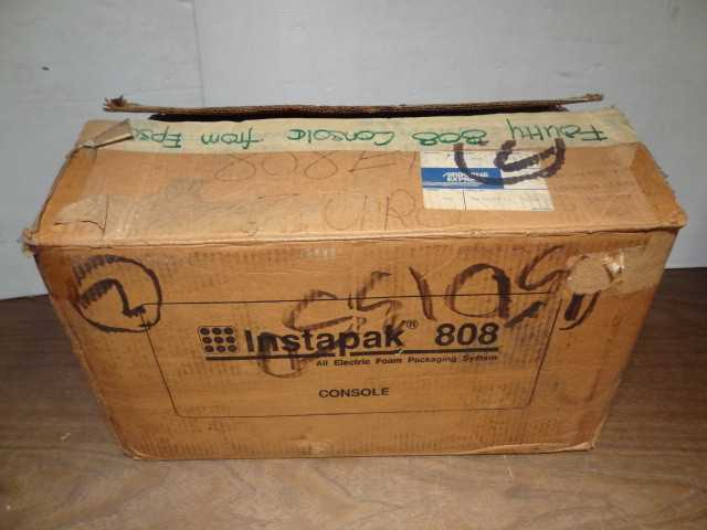 Sealed Air Corporation Instapak 808 Console. Model 808E - MISCELLANEOUS
