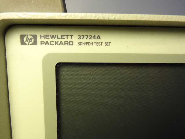 HP - Hewlett Packard 37724A SDH/PDH Test Set Opt. 001 002 - MISCELLANEOUS