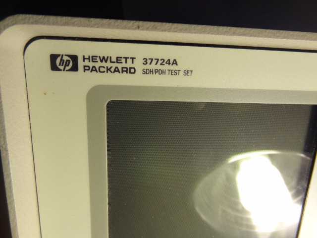 HP - Hewlett Packard 37724A SDH/PDH Test Set Opt. 012 & HP-37772A - MISCELLANEOUS