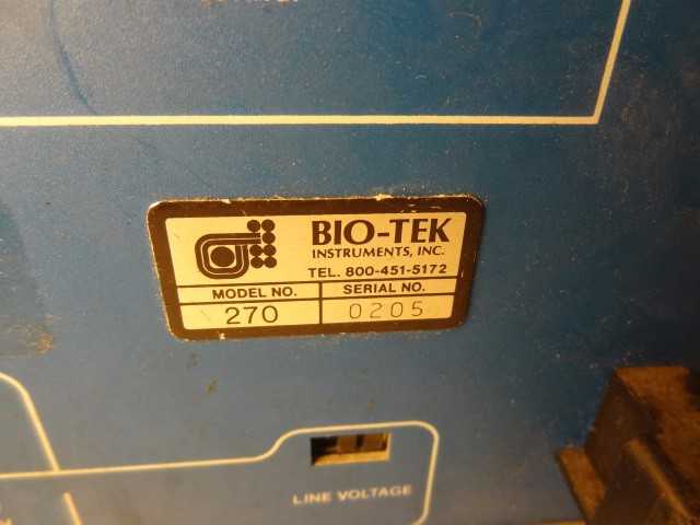 Bio-Tek Instruments 270 Electrical Safety Analyzer - MISCELLANEOUS