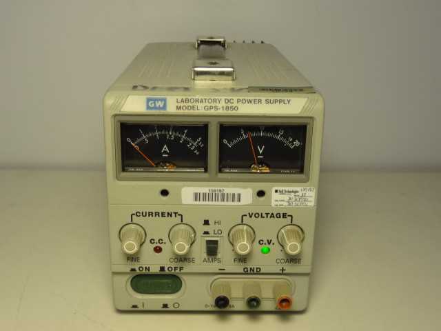 GW Instek GPS-1850 Laboradory DC Power Supply - MISCELLANEOUS