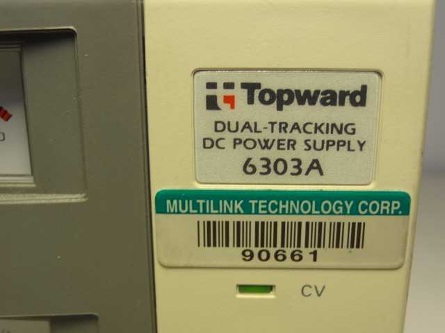 Topward 6303A Dual-Tracking DC Power Supply - MISCELLANEOUS