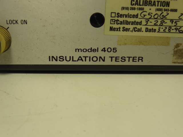 Simpson Electric 405-2 Insulation Tester - MISCELLANEOUS