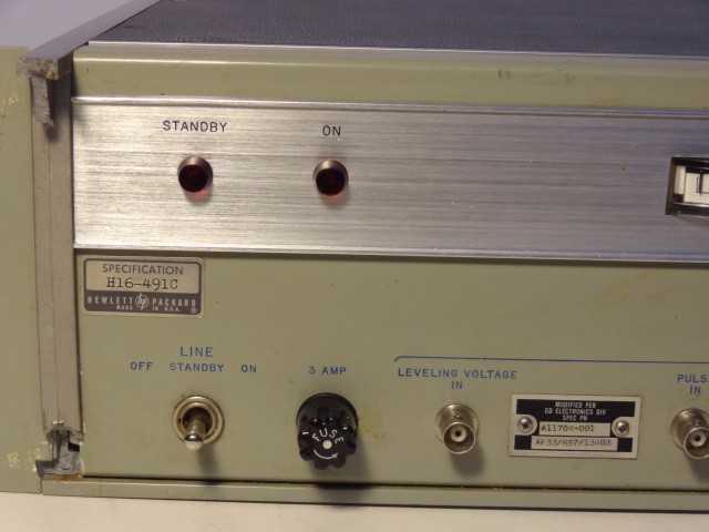 HP 491C Microwave Amplifier 2.0-4.0 GHz - MISCELLANEOUS