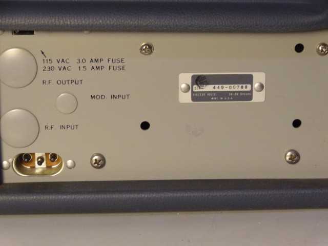 HP 491C Microwave Amplifier 2.0-4.0 GHz - MISCELLANEOUS