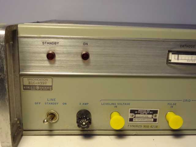HP - Hewlett Packard 491C Microwave Amplifier 2.0-4.0 GHz. H16-491C  - MISCELLANEOUS