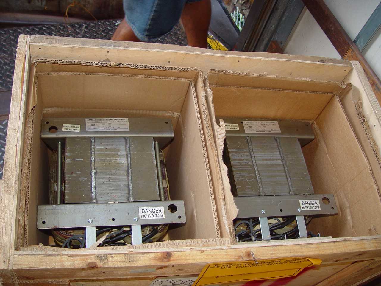 (1) Hanovia 7.5 KW Mercury Vapor Lamp Stabilizer - Ballats Transformer - MISCELLANEOUS