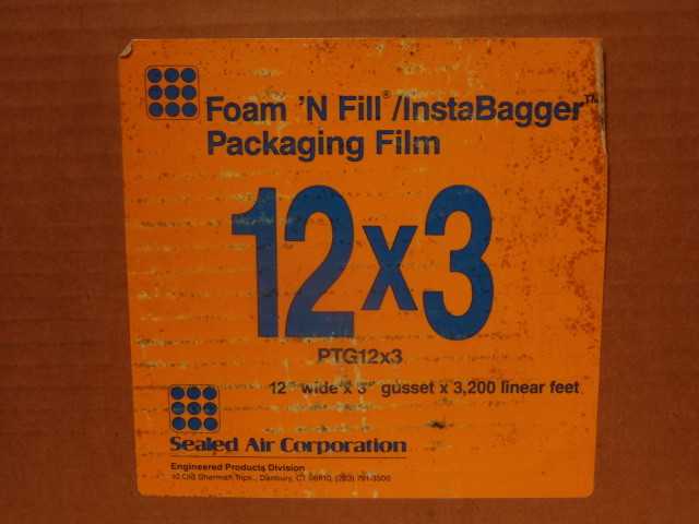 Sealed Air Instapak PTF12x3 Foam Instabagger Packaging Bag Films - MISCELLANEOUS