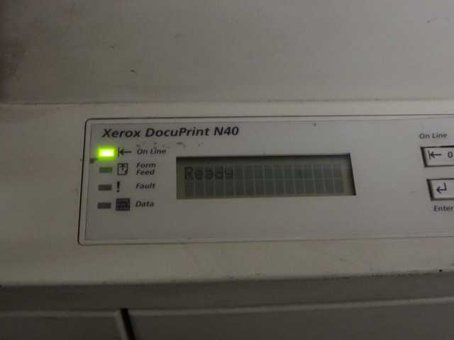 Xerox DocuPrint N40 Laser Printer - MISCELLANEOUS