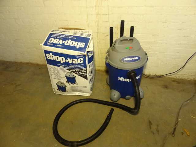 Shop-Vac 334640 10-Gallon Wet & Dry Shop Vacuum 4-Peak HP  - MISCELLANEOUS