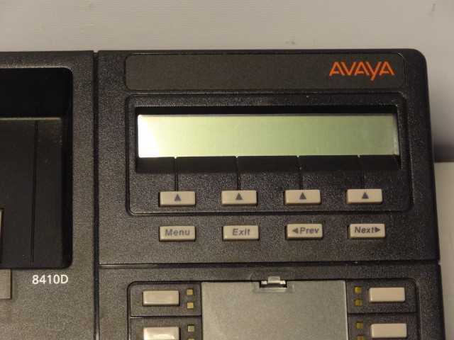 Lot of (10) Avaya Lucent 8410D Definity Multi Line Office Phone W/ Handset  - MISCELLANEOUS