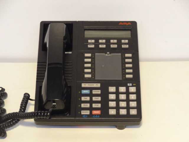 Lot of (10) Avaya Lucent 8410D Definity Multi Line Office Phone W/ Handset  - MISCELLANEOUS